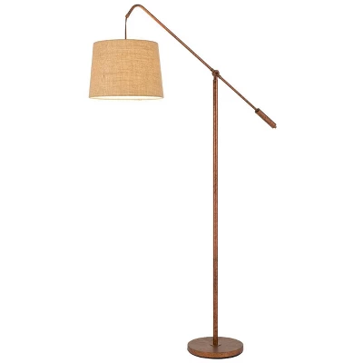 Metal Floor Lamp Rust - Cal Lighting 4 Metal Floor Lamp Rust - Cal Lighting - Image 2