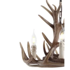 18" LED Adjustable Resin Antler Chandelier Brown - Jonathan Y 8 18" LED Adjustable Resin Antler Chandelier Brown - Jonathan Y -Adesso Shop GUEST caf31d5e aebe 4de4 a924 16a858aabf13