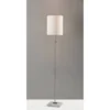 62" Fiona Floor Lamp Steel - Adesso -Adesso Shop GUEST cb5a909c 070d 41a1 bbec 79b0a0727463
