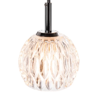 Lanson Pendant Chrome/Clear - Safavieh 10 Lanson Pendant Chrome/Clear - Safavieh - Image 8