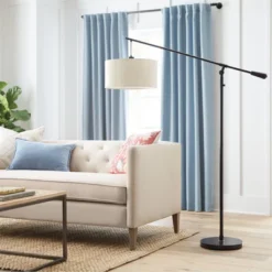 Cantilever Drop Pendant Swing Arm Floor Lamp Brown - Threshold™ 13 Cantilever Drop Pendant Swing Arm Floor Lamp Brown - Threshold™ -Adesso Shop GUEST cd0c3cb9 dbb5 466d 9069 486b7c8203dd