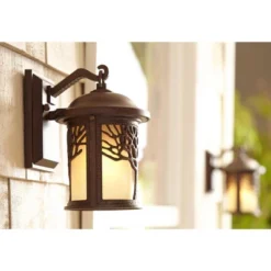 John Timberland Rustic Outdoor Wall Light Fixture Bronze 9 1/2" Tree Etched Glass Sconce For Exterior House Deck Patio Porch Lighting 16 John Timberland Rustic Outdoor Wall Light Fixture Bronze 9 1/2" Tree Etched Glass Sconce For Exterior House Deck Patio Porch Lighting -Adesso Shop GUEST cd8e1170 7824 4250 9e53 6ed92a8e2d3f