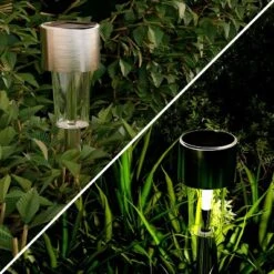 Nature Spring Solar Path Lights With Rechargeable Batteries - 12.2", Set Of 12, Silver 10 Nature Spring Solar Path Lights With Rechargeable Batteries - 12.2", Set Of 12, Silver -Adesso Shop GUEST ce3afa32 2a39 4d64 9b2a aae77054bf85