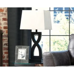 Set Of 2 Amasai Table Lamps Black - Signature Design By Ashley -Adesso Shop GUEST cf2a0363 5958 4e1e a729 c3e1b101a4f8