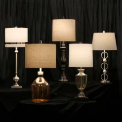 Table Lamp Baked Red - StyleCraft -Adesso Shop GUEST cf5510b2 de88 4242 82ad dac33acd3b2d