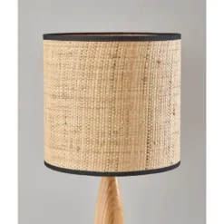 Cayman Natural Wood Table Lamp Black - Adesso -Adesso Shop GUEST d0722929 ab9f 47a0 a58b f10fc0dceef6