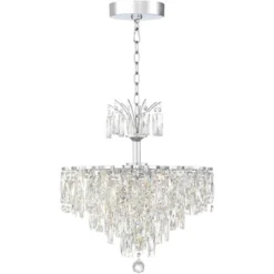 Vienna Full Spectrum Villette Chrome Chandelier 27 1/2" Wide Modern Cascade Crystal 6-Light LED Fixture For Dining Room Foyer Kitchen Island Entryway 15 Vienna Full Spectrum Villette Chrome Chandelier 27 1/2" Wide Modern Cascade Crystal 6-Light LED Fixture For Dining Room Foyer Kitchen Island Entryway -Adesso Shop GUEST d14fcfbd 30c1 40c3 a053 139699901da9