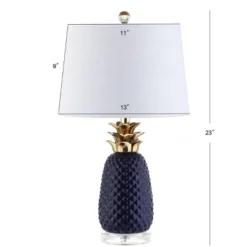 23" Ceramic Pineapple Table Lamp (Includes Energy Efficient Light Bulb) - JONATHAN Y -Adesso Shop GUEST d31fc2ef 197b 4471 9838 32e79b128599