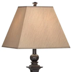 Regency Hill Traditional Floor Lamp 59" Tall Italian Bronze Taupe Faux Silk Square Hardback Shade For Living Room Reading Bedroom Office 12 Regency Hill Traditional Floor Lamp 59" Tall Italian Bronze Taupe Faux Silk Square Hardback Shade For Living Room Reading Bedroom Office -Adesso Shop GUEST d394d7a2 37ff 438f b115 f8467c5b4b62