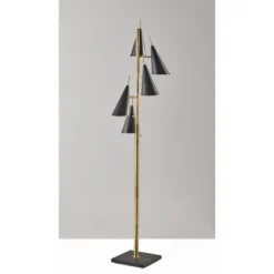 71.5" Owen Tree Lamp Black - Adesso -Adesso Shop GUEST d4c298a9 984a 428d 9a7a fc2af7eb43b1