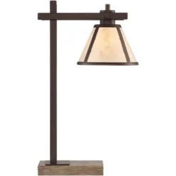 Franklin Iron Works Maricopa Rustic Farmhouse Desk Lamp 21 1/4" High Bronze Metal With USB And AC Power Outlet Mica Shade For Bedroom Living Room Home 16 Franklin Iron Works Maricopa Rustic Farmhouse Desk Lamp 21 1/4" High Bronze Metal With USB And AC Power Outlet Mica Shade For Bedroom Living Room Home -Adesso Shop GUEST d52f229f 530c 4c97 9595 434188edde6d