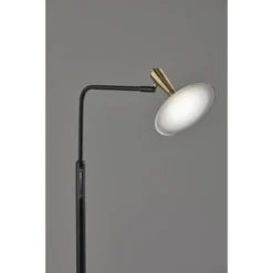 Lucas Floor Lamp (Includes LED Light Bulb) Black - Adesso -Adesso Shop GUEST d6d07438 b6e4 41cd 8933 b4b25c2ce87b