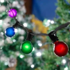 Novelty Lights 25 Feet G30 Globe Outdoor Patio String Lights, Black Wire 20 Novelty Lights 25 Feet G30 Globe Outdoor Patio String Lights, Black Wire -Adesso Shop GUEST d71c0165 5a1c 44ec 81e9 6f9dd4d7e138