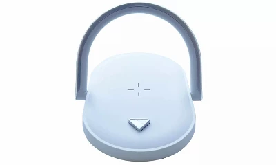 Link Ultra Modern Touch Control 3 In1 LED Desk Lamp W/Fast Wireless Charger Bedside Light Folds & Rotates 5 Link Ultra Modern Touch Control 3 In1 LED Desk Lamp W/Fast Wireless Charger Bedside Light Folds & Rotates - Image 3