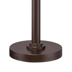 Possini Euro Design Light Blaster Modern Torchiere Floor Lamp 72 1/2" Tall Warm Bronze LED White Frosted Glass Bowl Shade For Living Room Bedroom Home -Adesso Shop GUEST d7aea079 08ce 4d10 97e3 49a45d08db26