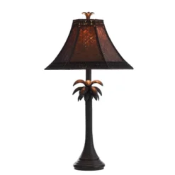 French Verdi Table Lamp Dark Chocolate - StyleCraft