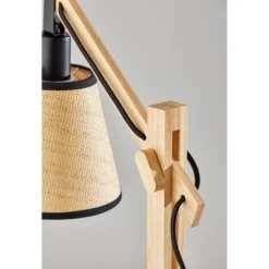 Walden Natural Wood Table Lamp Black - Adesso -Adesso Shop GUEST d8d36527 398b 43f3 b2cd 7552ea1a22ca