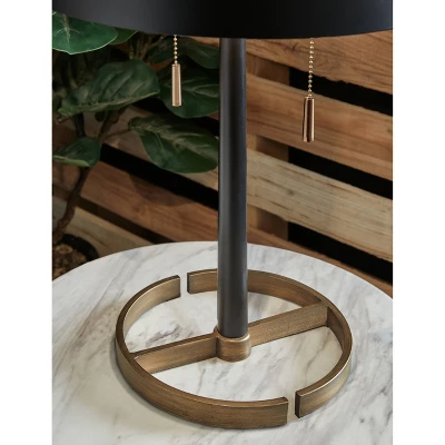 Amadell Metal Table Lamp Black/Gold - Signature Design By Ashley 5 Amadell Metal Table Lamp Black/Gold - Signature Design By Ashley - Image 3