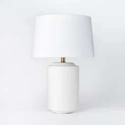 Ceramic Assembled Table Lamp White - Threshold™ Designed With Studio McGee -Adesso Shop GUEST db4c653d e88d 42df 8c00 5a8531711d06