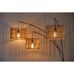 82" Cabana Collection 3-Arm Arc Lamp Black - Adesso -Adesso Shop GUEST dfa7aac3 fc2e 479c 8a05 46d32a624e9b