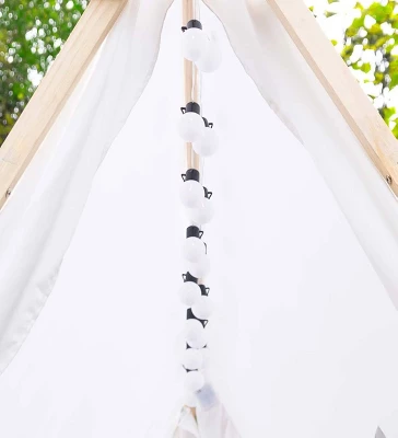 HearthSong 7'L LED Outdoor-Rated String Lights With 20 Bulbs, For Use With Indoor Or Outdoor Playspaces And Tents 3 HearthSong 7'L LED Outdoor-Rated String Lights With 20 Bulbs, For Use With Indoor Or Outdoor Playspaces And Tents