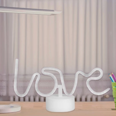 CIAO Tech Desktop Sleek Design Neon Light Up Desk Lamp Love Sign 5 CIAO Tech Desktop Sleek Design Neon Light Up Desk Lamp Love Sign - Image 3