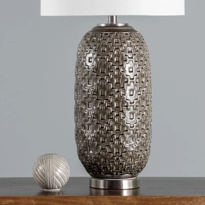 NuLOOM Vigo 30" Ceramic Table Lamp 4 NuLOOM Vigo 30" Ceramic Table Lamp - Image 2