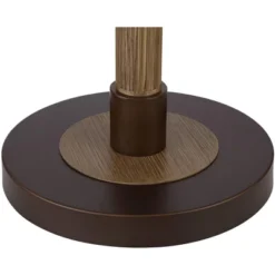 Franklin Iron Works Astoria Rustic Farmhouse Floor Lamp 71" Tall Bronze Faux Wood 3 Light Tree Tea Alabaster Glass For Living Room Bedroom Office Home -Adesso Shop GUEST e3b80766 6d12 49ff b0af febfc0b15afa