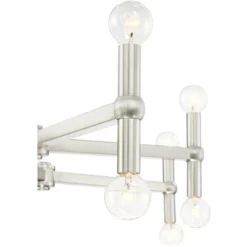 Possini Euro Design Marya Brushed Nickel Chandelier 37 3/4" Wide Modern 16-Light Fixture For Dining Room House Foyer Kitchen Island Entryway Bedroom -Adesso Shop GUEST e8dc92cf 6685 4811 897a 4d4111c9e3ea