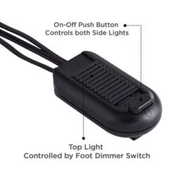 Kathy Ireland Mulholland Vintage Rustic Torchiere Floor Lamp With Side Lights 72" Tall Bronze Tortoise Shell Frosted Glass For Living Room Reading -Adesso Shop GUEST e9c49eb1 497a 416f be8b f0189bd9b4af