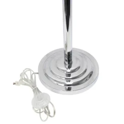 Romantic Cascading Crystal And Floor Lamp With Drum Shade Gray - Elegant Designs -Adesso Shop GUEST ec6f574c e312 4783 bb8e 1a71f944368f