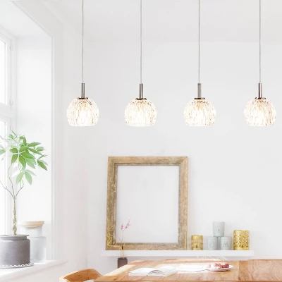 Lanson Pendant Chrome/Clear - Safavieh 7 Lanson Pendant Chrome/Clear - Safavieh - Image 5