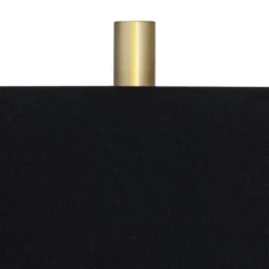 Vienna Full Spectrum Belle Modern Table Lamp 33 1/4" Tall Clear Crystal Glass Black Drum Shade For Bedroom Living Room Bedside Nightstand Office House -Adesso Shop GUEST edf1d82e e492 41c4 9598 862f1ff7910b