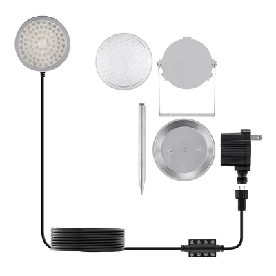 72ct Super Bright LED Submersible Lights With Controller & Transformer - Alpine Corporation 4 72ct Super Bright LED Submersible Lights With Controller & Transformer - Alpine Corporation - Image 2