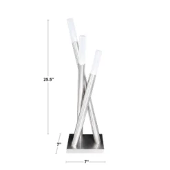 26" Icicle Desk Lamp Brushed Nickel - LumiSource -Adesso Shop GUEST efe2df33 4ae3 4db0 be87 efc87446e7bd