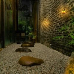 Solar LED Outdoor Wall Lantern With Flame - Techko Maid -Adesso Shop GUEST f10f7ae2 a477 4fd5 bbda dd179b4cd162