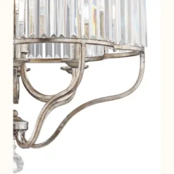 Vienna Full Spectrum Stella Antique Soft Silver Chandelier 22" Wide French Crystal Glass 6-Light Fixture For Dining Room House Foyer Kitchen Island -Adesso Shop GUEST f3a02d41 a0be 4bf8 aa96 734b14fd0ca1