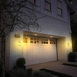 Solar Portable Hanging Outdoor Lantern With Hanger And Flame/Still Light Black - Techko Maid -Adesso Shop GUEST f5a2e736 2605 4778 88fa 1a70028bd2d7