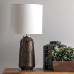 NuLOOM Menlo 22" Glass Glittered Table Lamp -Adesso Shop GUEST f5f7d5c9 32b4 4c5e 95b9 d1ec01767759