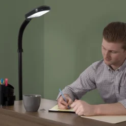 Adjustable Floor Lamp - 6ft Full Spectrum Natural Sunlight Lamp With Bendable Neck - Reading, Crafts, Esthetician Floor Light By Lavish Home (Black) 10 Adjustable Floor Lamp - 6ft Full Spectrum Natural Sunlight Lamp With Bendable Neck - Reading, Crafts, Esthetician Floor Light By Lavish Home (Black) -Adesso Shop GUEST f6812ec4 b08d 4682 a689 8c20e482ecdd