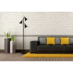 68" Draper Collection 3-Arm Tree Lamp Black - Adesso -Adesso Shop GUEST f6a45764 d09c 45f0 be98 b185946bffc7