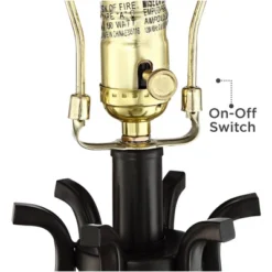 Regency Hill Hadley Modern Table Lamps Set Of 2 26" High Bronze With AC Power Outlet Light Brown Drum Shade For Bedroom Living Room Bedside House Desk 14 Regency Hill Hadley Modern Table Lamps Set Of 2 26" High Bronze With AC Power Outlet Light Brown Drum Shade For Bedroom Living Room Bedside House Desk -Adesso Shop GUEST f70cb5e9 7b2a 4f3c b10d 955d6b1bd613