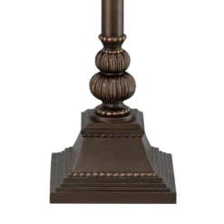 Kathy Ireland Mulholland Vintage Rustic Torchiere Floor Lamp With Side Lights 72" Tall Bronze Tortoise Shell Frosted Glass For Living Room Reading -Adesso Shop GUEST fa9e2227 8d29 4abf af79 2c37e877a913