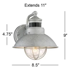 John Timberland Modern Industrial Outdoor Barn Lights Set Of 2 Metal Dusk To Dawn Motion Sensor Gooseneck 9" Clear Glass Exterior 15 John Timberland Modern Industrial Outdoor Barn Lights Set Of 2 Metal Dusk To Dawn Motion Sensor Gooseneck 9" Clear Glass Exterior -Adesso Shop GUEST fbd4c8f4 73dd 42e4 b9d0 472cd4aeb550