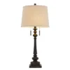 31.5" Resin Traditional Table Lamp Rustic Iron - Cal Lighting