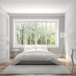 61" Cage Shade Metal Tripod Floor Lamp Ingrid White - River Of Goods -Adesso Shop GUEST fd150276 66f4 40b9 b4dd fed69b0021be