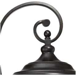 Franklin Iron Works Carriage Outdoor Wall Light Fixture Bronze LED 26 3/4" Clear Seedy Glass For Post Exterior Barn Deck House Porch Yard Posts Patio -Adesso Shop GUEST fe264930 96ee 4772 a34c c7d30ac1cb70